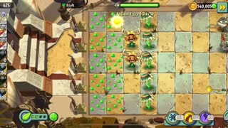 Plants vs Zombies 2 Ancient Egypt - Day 19