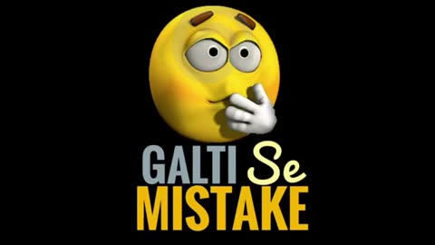 Galti se mistake Funny video