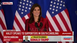 Nikki Haley not dropping out after losing South Carolina lol