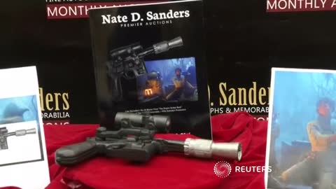 Star Wars prop gun set for auction