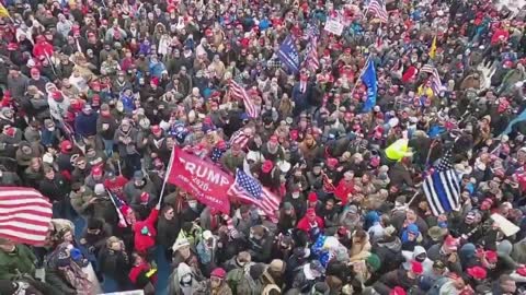 NEW ANGLE SHOWS ANTIFA BREAKING INTO US CAPITOL BUILDING