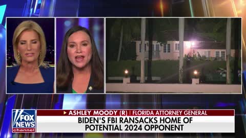 Florida Attorney General Ashley Moody said she heard about the FBI raid on Mar-a-Lago when the rest of the public learned about it
