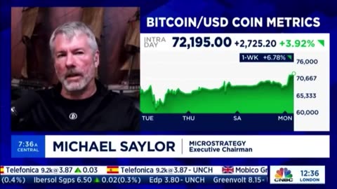 'Bitcoin Is Going to Eat Gold': MicroStrategy’s Michael Saylor