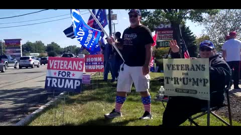 Operation Flag Drop NJ - East Brunswick - October Surprise: Trump is Gonna WIN!