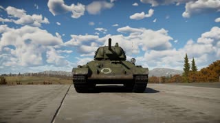 War Thunder: T-34 42 Gameplay