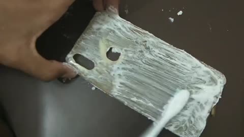 CLEANING PHONE CASE MADE EASY