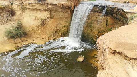 Old Ancient Waterfalls Found In Wadi El Rayan Egypt