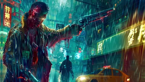 Zombie with a Shotgun Blade Runner Theme Vibes #6