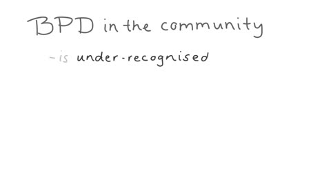 The Borderline Personality Disorder.