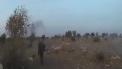 Jihadist group Ahrar Al-Sham attacking Syrian Arab Army positions west of Aleppo.