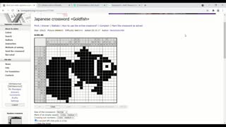 Nonograms - Goldfish