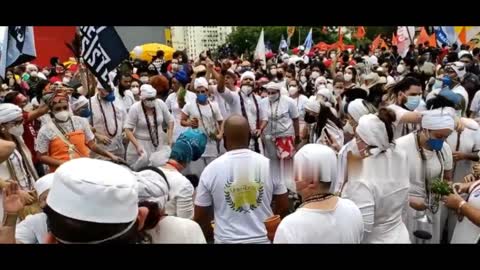 Thousands protest across Brazil calling for Bolsonaro's impeachment