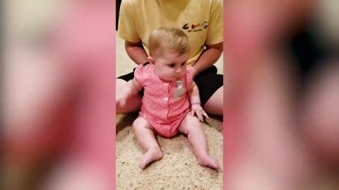 Funny Babies Scared Of Everything - Funny Baby Reactions