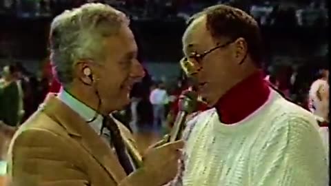 March 17, 1990 - Pregame Interviews with Coaches George Gifford & Sam Alford