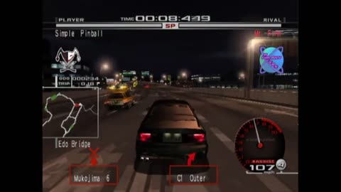 TOKYO XTREME RACER 0 (PS2) NIGHTS 3 AND 4