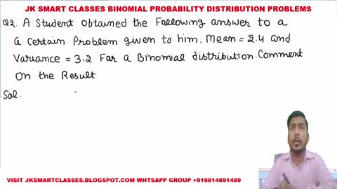 Binomial Distribution Lecture #5 How to Solve Binomial Probability Distribution Problems in Hindi