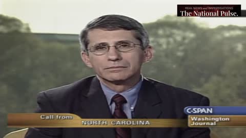 LOL: This CSPAN Caller Told Fauci To Resign in 2003!