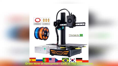 ❄️ KINGROON KP3S 3.0 3D Printer KIT Titan Extruder Magnetic Plate Power Failure Resume 180x180x180mm
