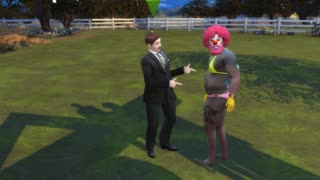 Gay Mike Lindell Sim Meets Orphanage Monkey