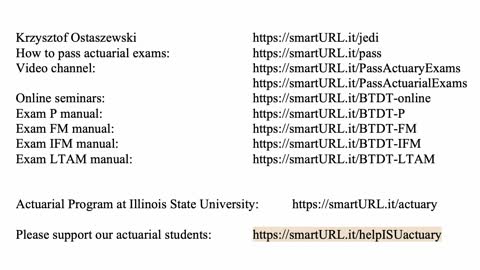 Exam LTAM exercise for October 13, 2021