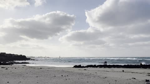 This is a video of Jeju Island Beach.