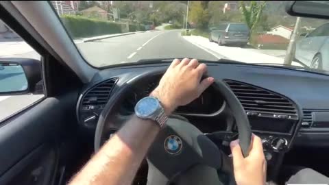 BMW E36 HEAVY AND TOUGH DRIVING ON VALLEY