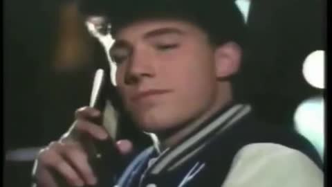 YOUNG Ben Affleck In Burger King Commercial