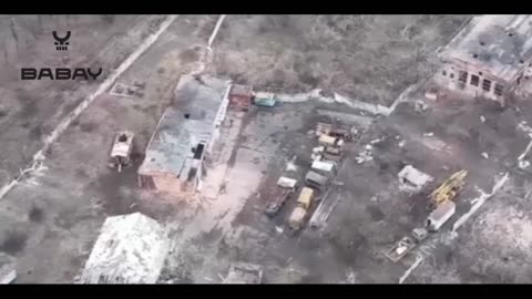 Ukrainian kamikaze drone taking out the Russians even in hiding.