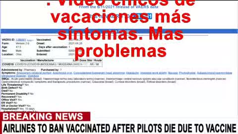 Pilotos britanicos vacunados