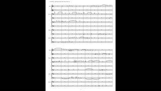 J.S. Bach - Well-Tempered Clavier: Part 1 - Fugue 04 (Trombone Choir)