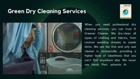 Commercial Dry Cleaners Near Me - A Greener Cleaner