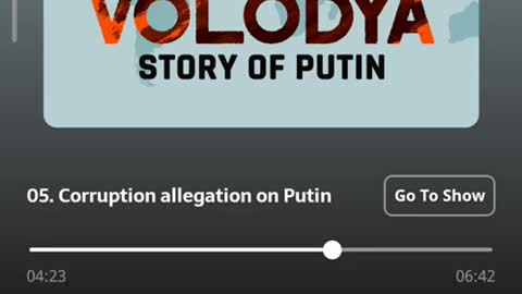 Allegations on Putin .