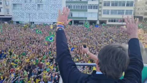 🇧🇷 Immense scene from the Copacabana🔥🔥