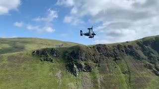 USAF Osprey in Wales