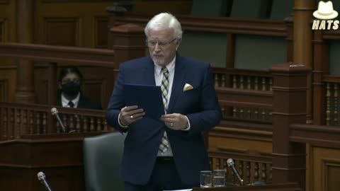 Canadian Politician Rick Nicholls speaks out in Parliament