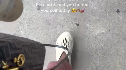 VDRIVETHRU POV: your manyou his card & told ye treat yourself today