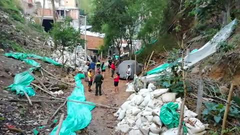 Video: Autoridades desplegaron operativo para recuperar zona invadida en Bucaramanga