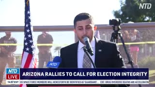 History, 2020 ELECTION, Trump supporters protest at Arizona State Capitol (Dec. 19) -
