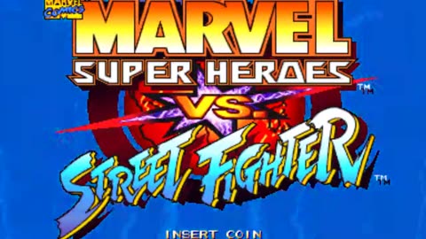 Marvel Super Heroes Vs Street Fighter Intro