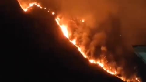19/06/24, Major Fire in the Naples Region, Italy 🇮🇹