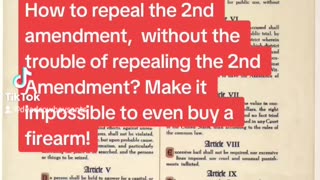 How to repeal 2nd amendment