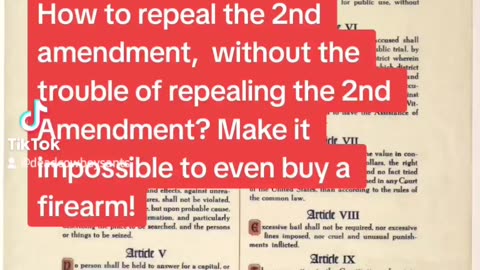 How to repeal 2nd amendment