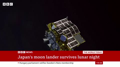 Japan Moon lander survives lunar night | CONE News