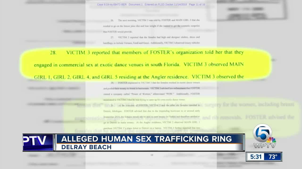 Delray man charged with human sex trafficking