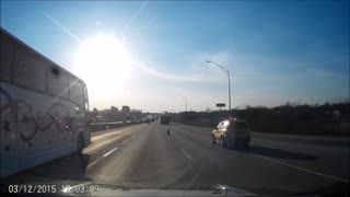 Unexpected Braking Causes Accident on Highway