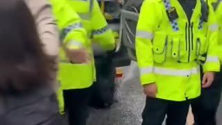 Arrested for Waving Palestinian Flag