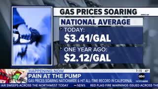 Gas Prices Top $5 in Liberal California