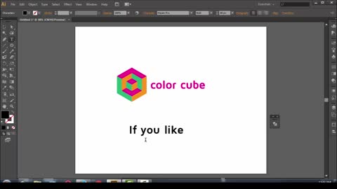 Color cube Box tutorial by Adobe Illustrator