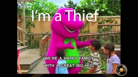 Barney - BACKWARDS MESSAGES - I'm a Thief #backwardsmusic