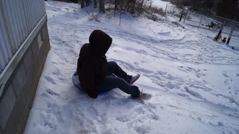 Connie Sledding